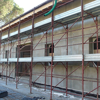 Reinforced BetonTherm Styr wall insulation